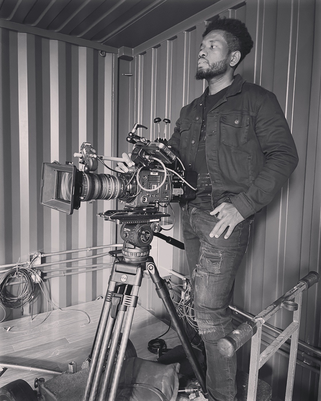 Roodmy Poulard with an ARRI camera package
